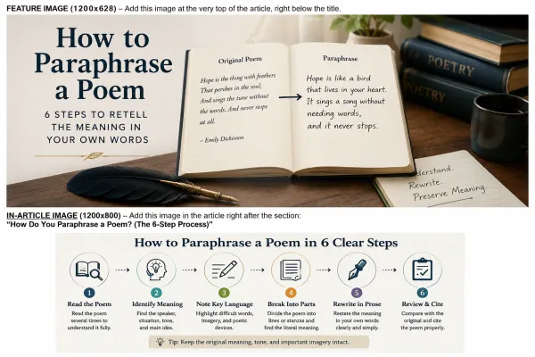 How to Paraphrase a Poem in 6 Clear Steps